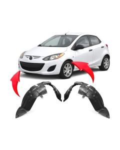 Fender Liner Set for Mazda 2 2011-2014