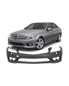Bumper Cover for Mercedes-Benz C-Class 2008-2011