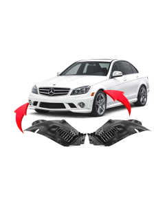 Fender Liner Set for Mercedes-Benz C63 AMG 2008-2015