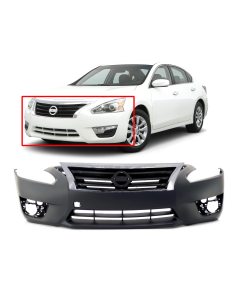 Bumper Cover & Grille for Nissan Altima 2013-2015