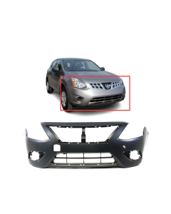 Bumper Cover for Nissan Versa 2015-2018
