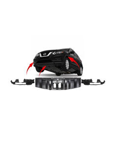 Engine Splash Shield & Fender Liner Set Kit for Nissan Rogue 2017-2020