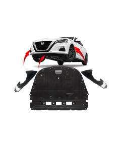 Engine Splash Shield & Fender Liner Set Kit for Nissan Altima 2019-2025