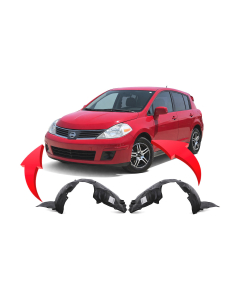 Fender Liner Set for Nissan Versa 2007-2012