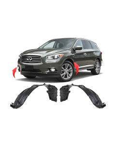 Fender Liner Set for Nissan Pathfinder 2013-2014