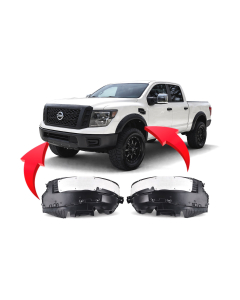 Fender Liner Set for Nissan TITAN XD 2016-2019