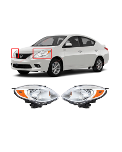 HeadLight for Nissan Versa 2012-2014
