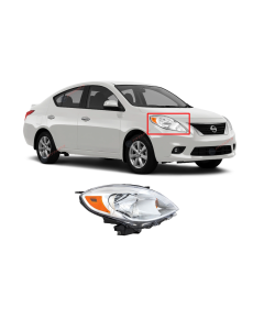 HeadLight for Nissan Versa 2012-2014