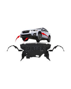 Engine Splash Shield & Fender Liner Set Kit for Subaru Crosstrek 2018-2023