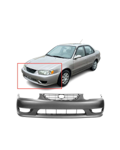 Bumper Cover for Toyota Corolla 2001-2002