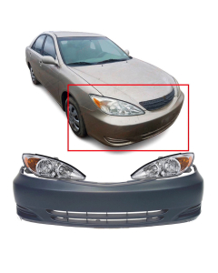 Bumper Cover & Hl Set for Toyota Camry 2002-2004
