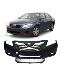 Bumper Cover & Grille Kit for Toyota Camry 2007-2009