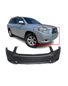 Bumper Cover for Toyota Highlander 2008-2010