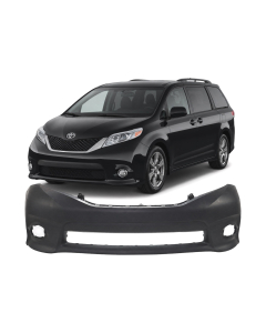 Bumper Cover for Toyota Sienna 2011-2017
