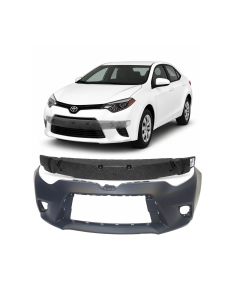 Bumper & Absorber Kit for Toyota Corolla 2014-2016