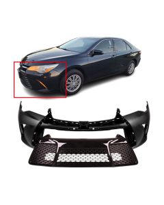 Bumper Cover & Grille for Toyota Camry 2015-2017