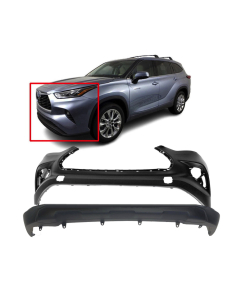 Bumper Cover Kit for Toyota Highlander 2020-2023