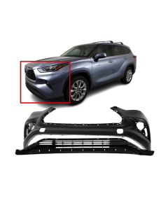 Bumper Cover Kit for Toyota Highlander 2020-2023