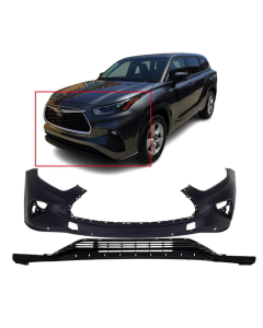 Bumper Cover Kit for Toyota Highlander 2020-2023