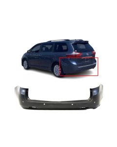 Bumper Cover for Toyota Sienna 2011-2017
