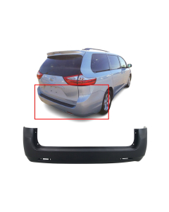 Bumper Cover for Toyota Sienna 2011-2020