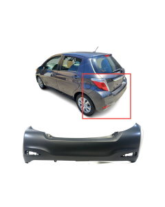 Bumper Cover for Toyota Yaris 2012-2014