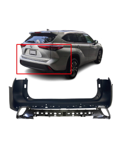 Bumper Cover Kit for Toyota Highlander 2020-2023