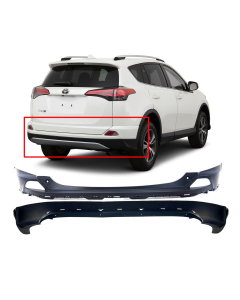 Bumper Cover Kit for Toyota RAV4 2016-2018