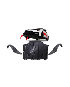 Engine Splash Shield & Fender Liner Set Kit for Toyota Corolla 2020-2024