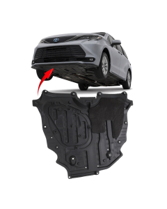 Engine Splash Shield for Toyota Sienna 2021-2026