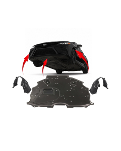 Engine Splash Shield & Fender Liner Set Kit for Toyota Camry 2018-2024