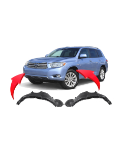 Fender Liner Set for Toyota Highlander 2008-2010