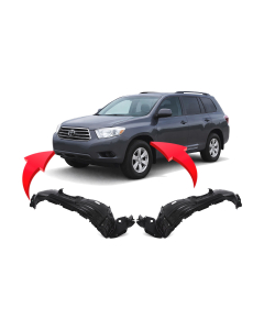 Fender Liner Set for Toyota Highlander 2008-2010