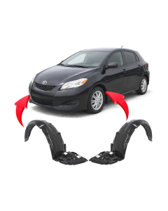 Fender Liner Set for Toyota Matrix 2009-2014