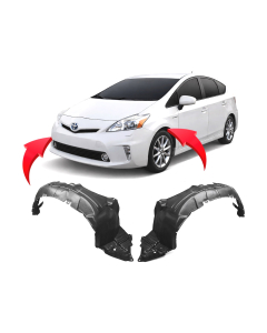 Fender Liner Set for Toyota Prius V 2012-2014