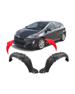 Fender Liner Set for Toyota Prius C 2012-2014