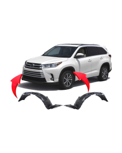Fender Liner Set for Toyota Highlander 2014-2016