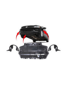 Engine Splash Shield & Fender Liner Set Kit for Volkswagen Passat 2012-2015