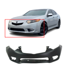 Front Bumper Cover For 2011-2014 Acura TSX W/Fog Light Hls Primed AC1000177