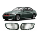 Set of 2 Grilles for BMW 2007-2010 3 SRS 51137157277 51137157278