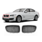 Set of 2 Grilles for BMW 2014-2016 5 Series 51137412324, 51137412323