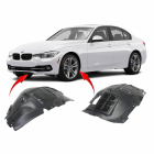 Set of 2 Fender Liners for BMW 3 Series 2013-2018 BM1248130 BM1249130