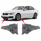 Set of 2 Fender Liners for BMW 3 Series 2012-2018 BM1250127 BM1251127