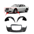 Bumper Cover & Fender Liner Kit for Chrysler 300 2005-2010
