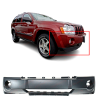Front Bumper Cover for 2005 2006 2007 Jeep Grand Cherokee SUV 05-07 Primed