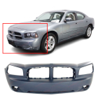 Front Bumper Cover For 2006-2010 Dodge Charger SE SXT Primed 4806179AE