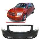 Primed Front Bumper Cover Fascia for 2007-2012 Dodge Caliber 5183407AE CH1000871