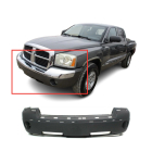 Front Bumper Cover For 2005-2007 Dodge Dakota w molding/Fog Light Hole Textured