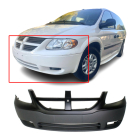 Front Bumper Cover For 2005-2007 Dodge Caravan Primed 1AK392B8AA CH1000908