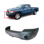 Front Bumper Cover For 2005-2007 Dodge Dakota Primed 5JL36CD7AF CH1000926